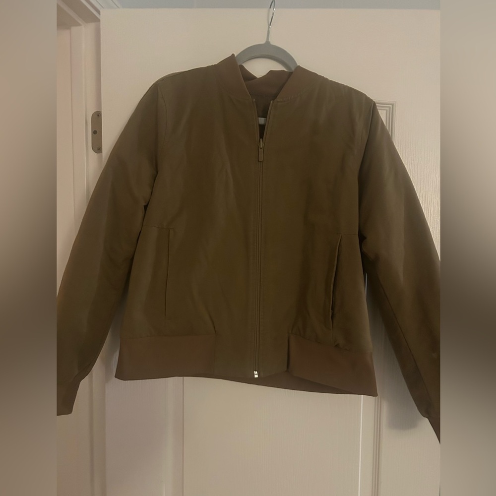 lululemon athletica Brown Bomber Jacket